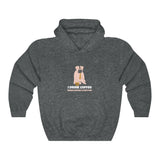 I Drink Coffee When Having A Ruff Day Dog Hooded Sweatshirt, Coffee Hooded Sweatshirt, Dog Hooded Sweatshirt, Fun Hooded Sweatshirt