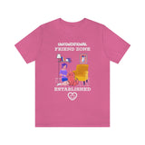 Unconditional Friend Zone Established T-Shirt, Dog T-Shirt, Dog Mum T-Shirt (Bella+Canvas 3001)