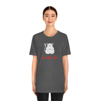 Ca-Mus-Ste T-Shirt, Cat Must Stay T-Shirt, Yoga T-Shirt, Cat T-Shirt Fun T-Shirt (Bella+Canvas 3001)