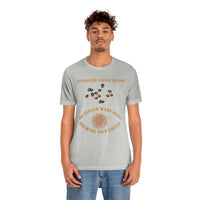 Enchanted Coffee Beans No Giants Wear Hurt Brewing This Coffee T-Shirt, Coffee T-Shirt, Fun T-Shirt (Bella+Canvas 3001)