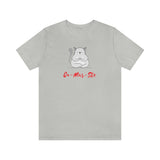 Ca-Mus-Ste T-Shirt, Cat Must Stay T-Shirt, Yoga T-Shirt, Cat T-Shirt Fun T-Shirt (Bella+Canvas 3001)