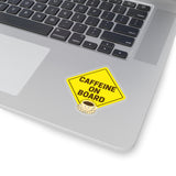 Caffeine On Board (Sticker)