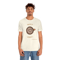 Taste It Love It (#LIFEBEGINSWITHCOFFEE) T-Shirt , Coffee T-Shirt (Bella+Canvas 3001)