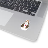 Dog - Floppy Ears Portrait (Sticker)