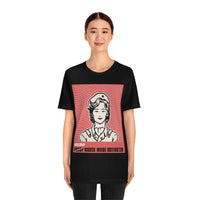 Hero (Sassy) Nurse Mode Activated T-Shirt, Nurse T-Shirt, Hero T-Shirt, Fun T-Shirt (Bella+Canvas 3001)