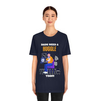 Dads Need a Huggle Too T-Shirt, Hugs T-Shirt, Dogs T-Shirt, Dads T-Shirt (Bella+Canvas 3001)