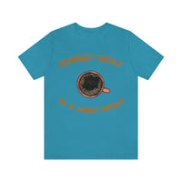 Espresso Urself B4 U Wreck Urself T-Shirt, Espresso T-Shirt, Coffee T-Shirt, Fun T-Shirt (Bella+Canvas 3001)