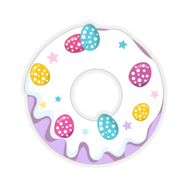 Donut - Multicolored Chocolate Eggs (Sticker)