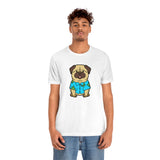 Must Escape Covid Blues. Take Me to Hawai T-Shirt, Hawai Shirt Wearing Dog T-Shirt, Holiday Shirt T-Shirt (Bella+Canvas 3001)