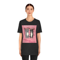 Just Me and My Boo Hanging Out T-Shirt, Cats T-Shirt, Fun T-Shirt (Bella+Canvas 3001)