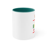 I've Got Rhythm In My Soul Accent Mug, Coffee Mug