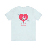 Hola! Mama T-Shirt, Cat T-Shirt, Love T-Shirt, Fun T-Shirt (Bella+Canvas 3001)