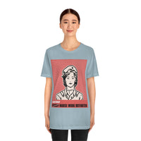 Hero (Sassy) Nurse Mode Activated T-Shirt, Nurse T-Shirt, Hero T-Shirt, Fun T-Shirt (Bella+Canvas 3001)