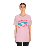 Teachers Are Influencers, Teachers T-Shirt, Influencer T-Shirt (Bella+Canvas 3001)