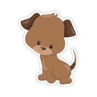 Dog - Brown Posing (Sticker)