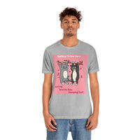 Just Me and My Boo Hanging Out T-Shirt, Cats T-Shirt, Fun T-Shirt (Bella+Canvas 3001)