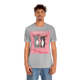 Just Me and My Boo Hanging Out T-Shirt, Cats T-Shirt, Fun T-Shirt (Bella+Canvas 3001)