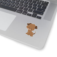 Dog - Brown Posing (Sticker)