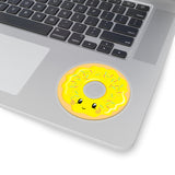 Donut - Yellow Smiley Face (Sticker)