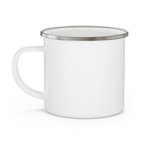 A Cup Of Coffee Takes The Grump Away Enamel Camping Mug, Coffee Mug
