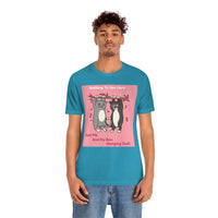 Just Me and My Boo Hanging Out T-Shirt, Cats T-Shirt, Fun T-Shirt (Bella+Canvas 3001)