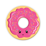 Donut - Pink 2 Smiley Face (Stickers)