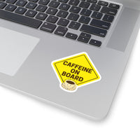 Caffeine On Board (Sticker)