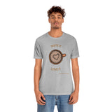 Taste It Love It (#LIFEBEGINSWITHCOFFEE) T-Shirt , Coffee T-Shirt (Bella+Canvas 3001)