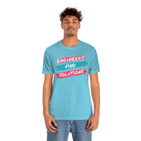 Engineers Find Solutions T-Short, Engineers T-Shirt (Bella+Canvas 3001)